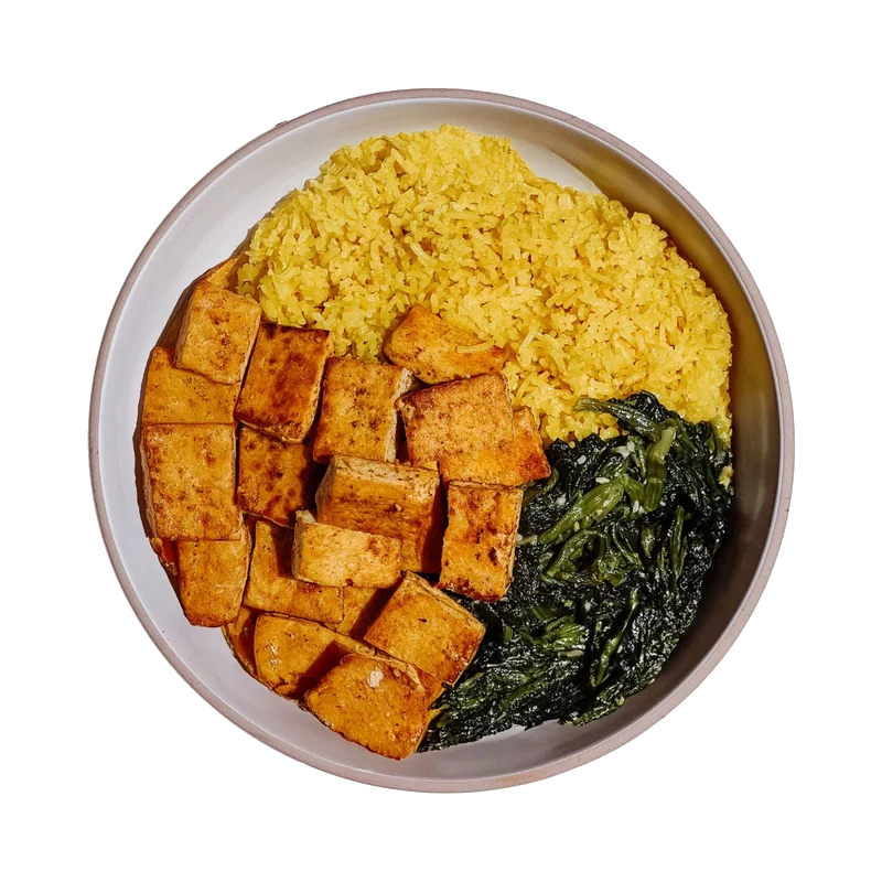 Angel Food Tofu & Greens Bowl