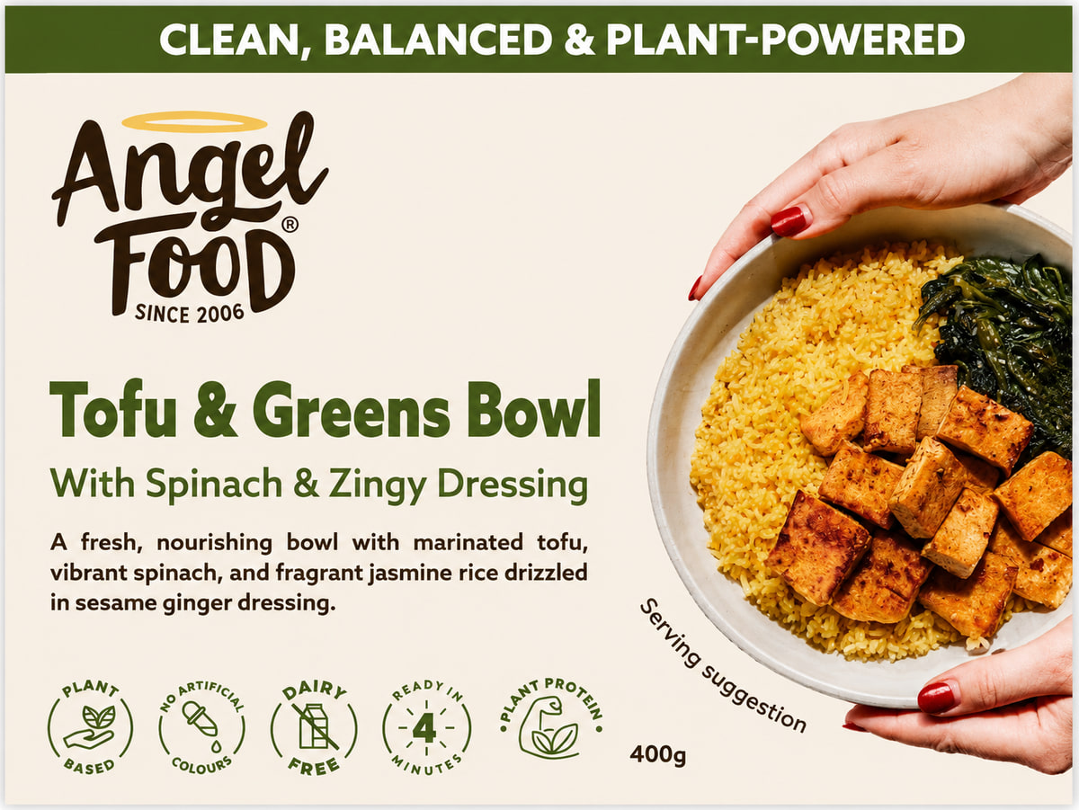 Angel Food Tofu & Greens pack