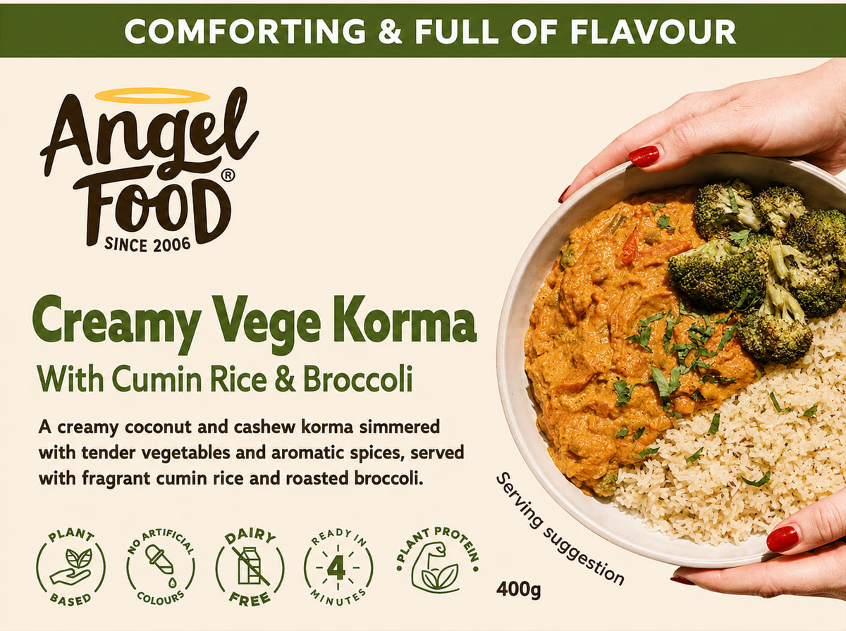 Angel Food Vege Korma pack