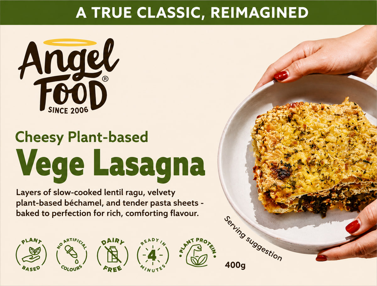 Angel Food Vege Lasagna pack